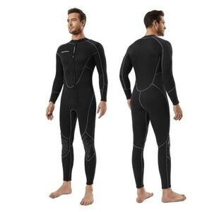 Sealskin Men’s Full Body Front Zip Wetsuit Size Xs surf and swimming